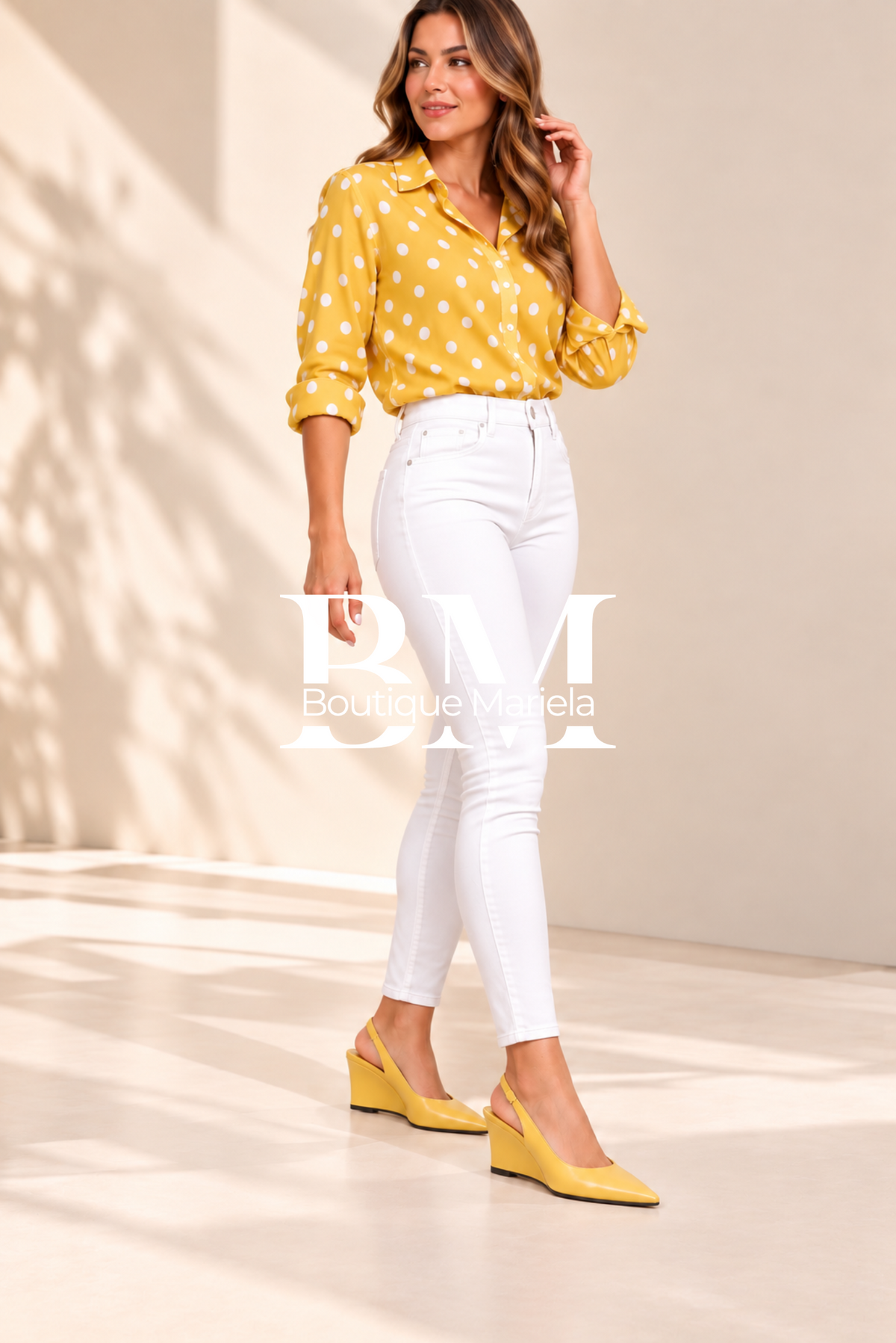 Zapatos Marina Amarillo