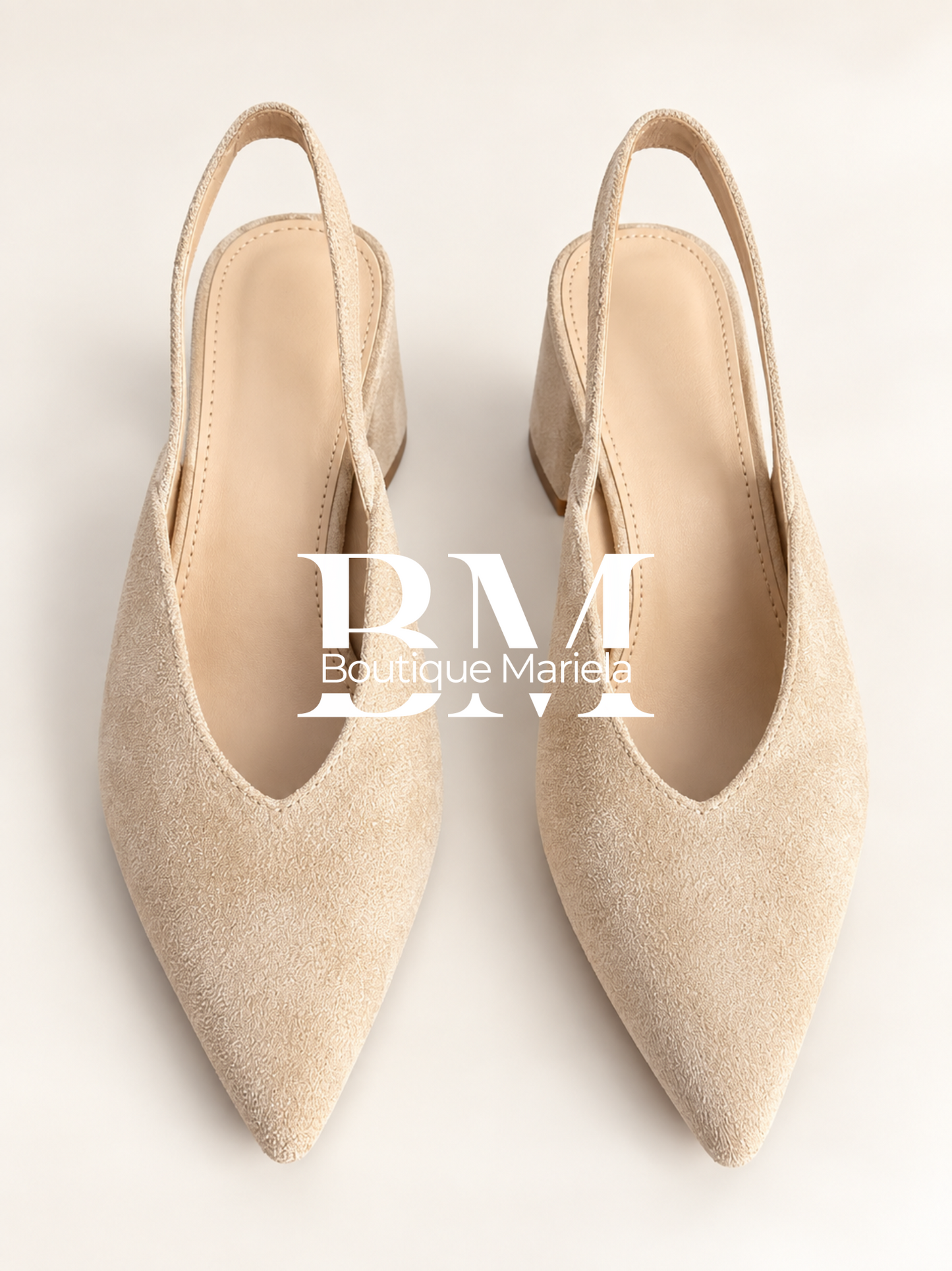 Puntas Gamuza Beige
