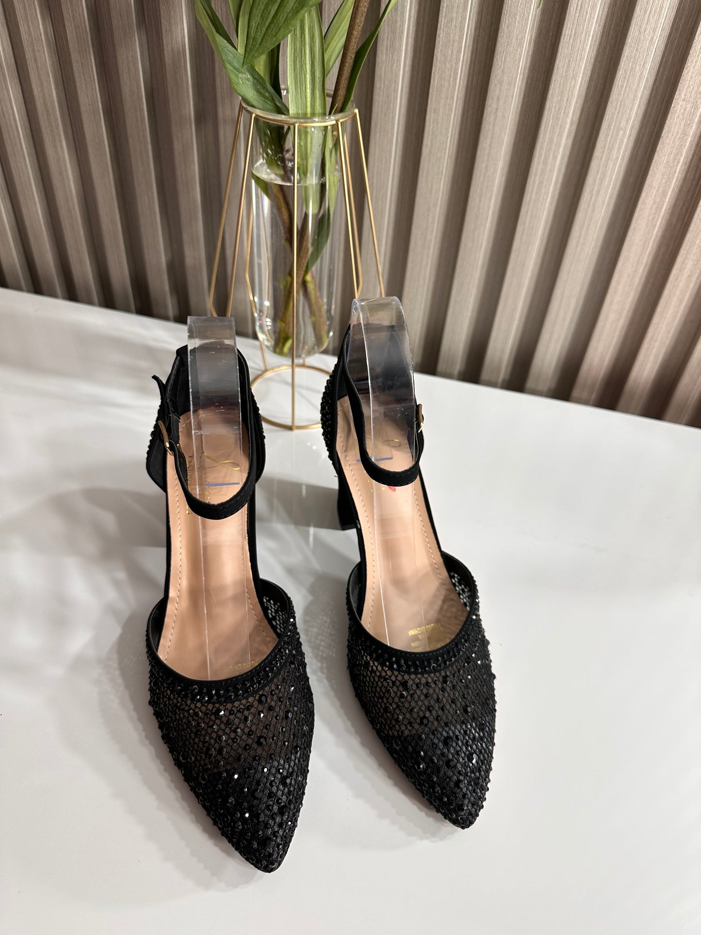 Stilettos Tobillera Brillos