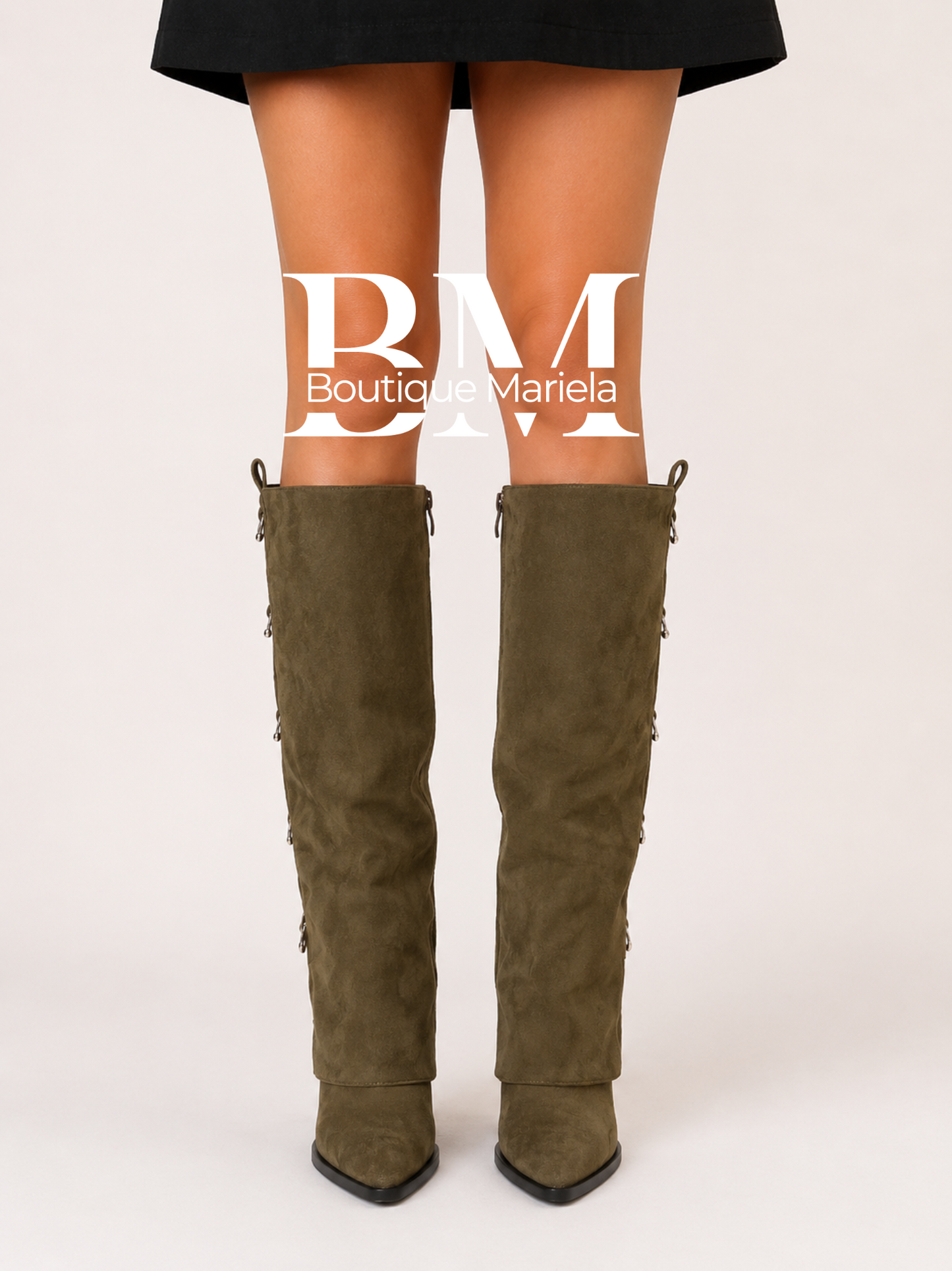 Botas Argollas Verde