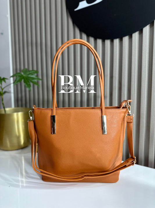 Bolso Manillas Camel