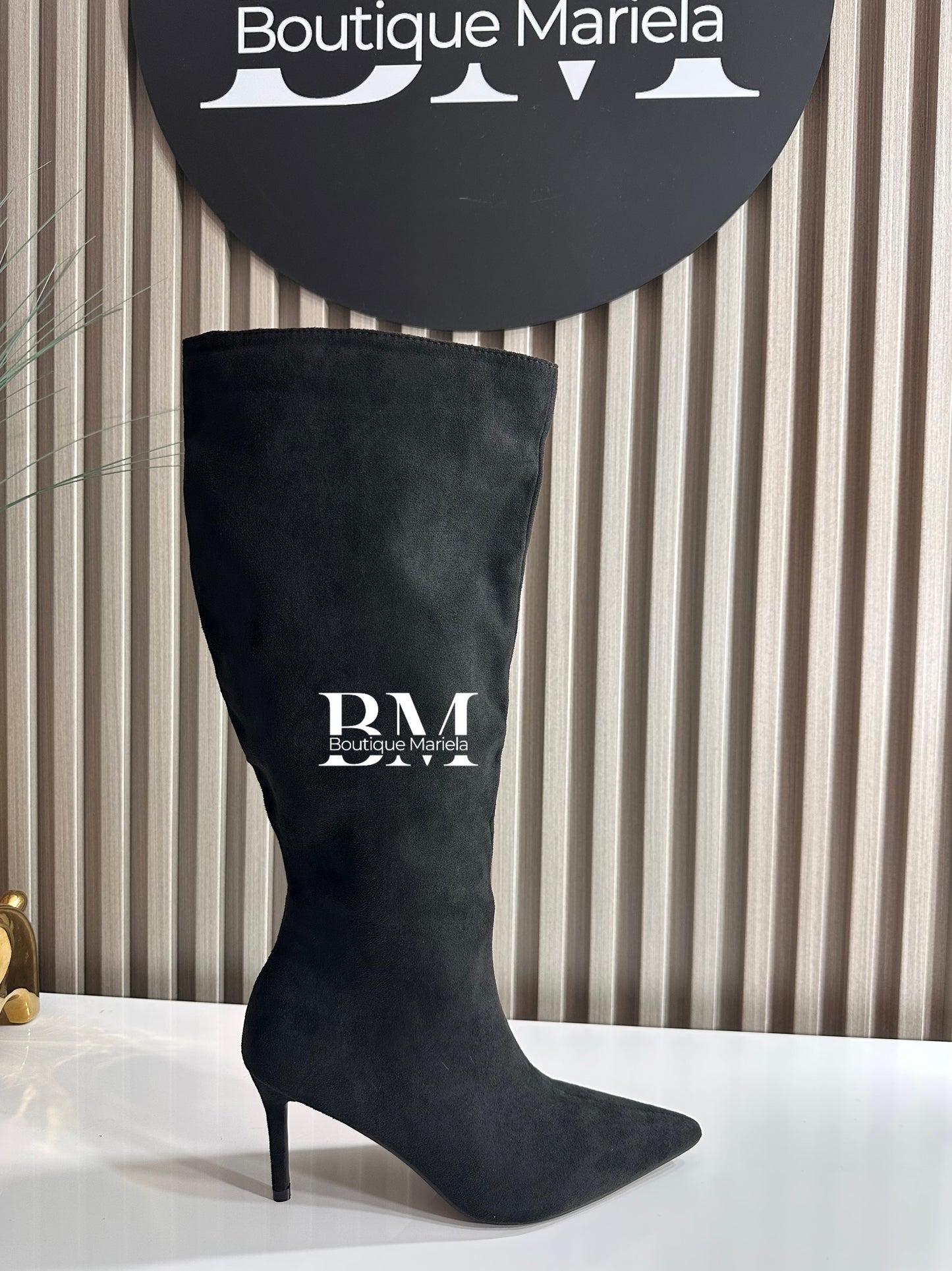 Botas Textil Negro