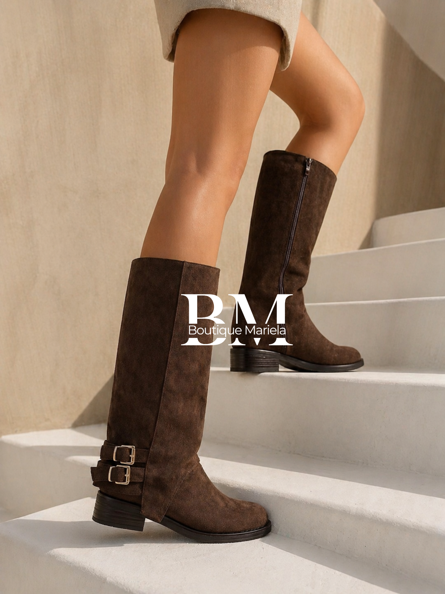 Botas Amelia Marron