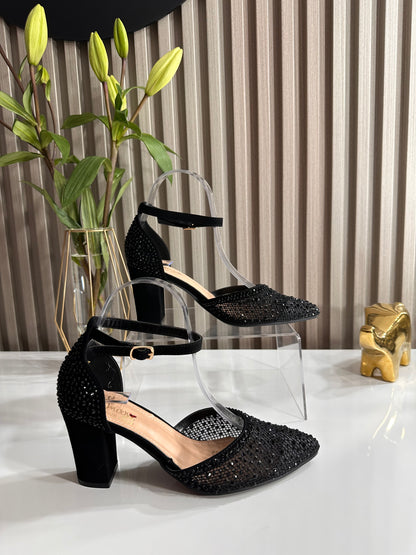 Stilettos Tobillera Brillos