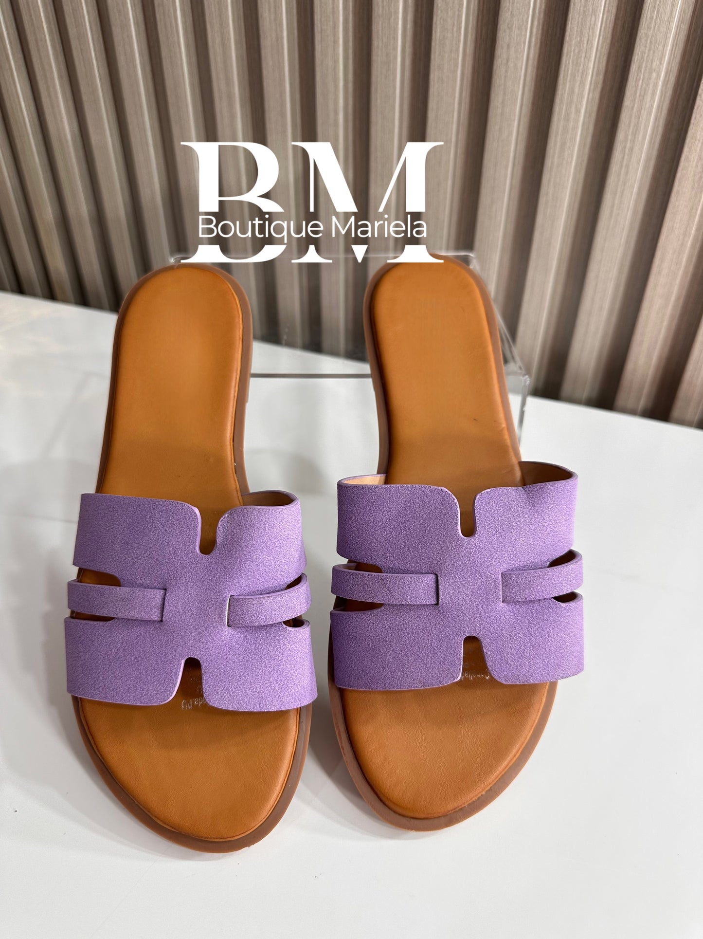 Sandalias Planas Lila