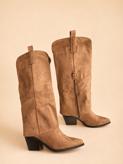 Botas Polaina Tabaco