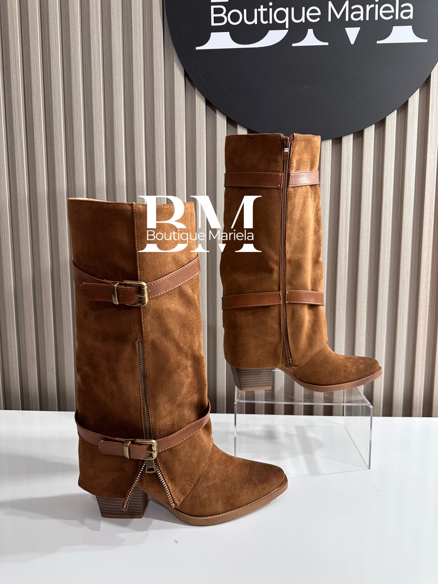 Botas Amanda Camel