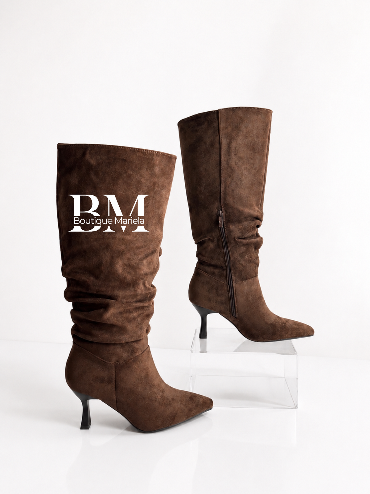 Botas Arrugadas Chocolate
