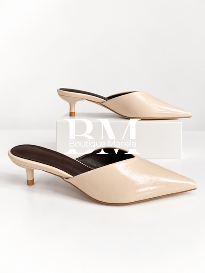 Puntas Beige Satinado