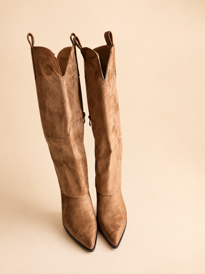 Botas Polaina Tabaco