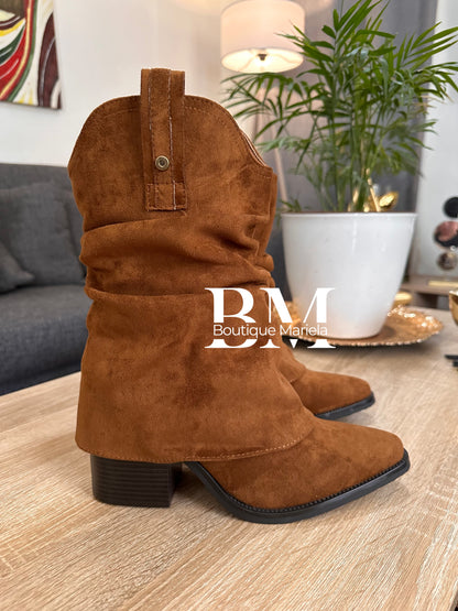 Botas Camel Texana