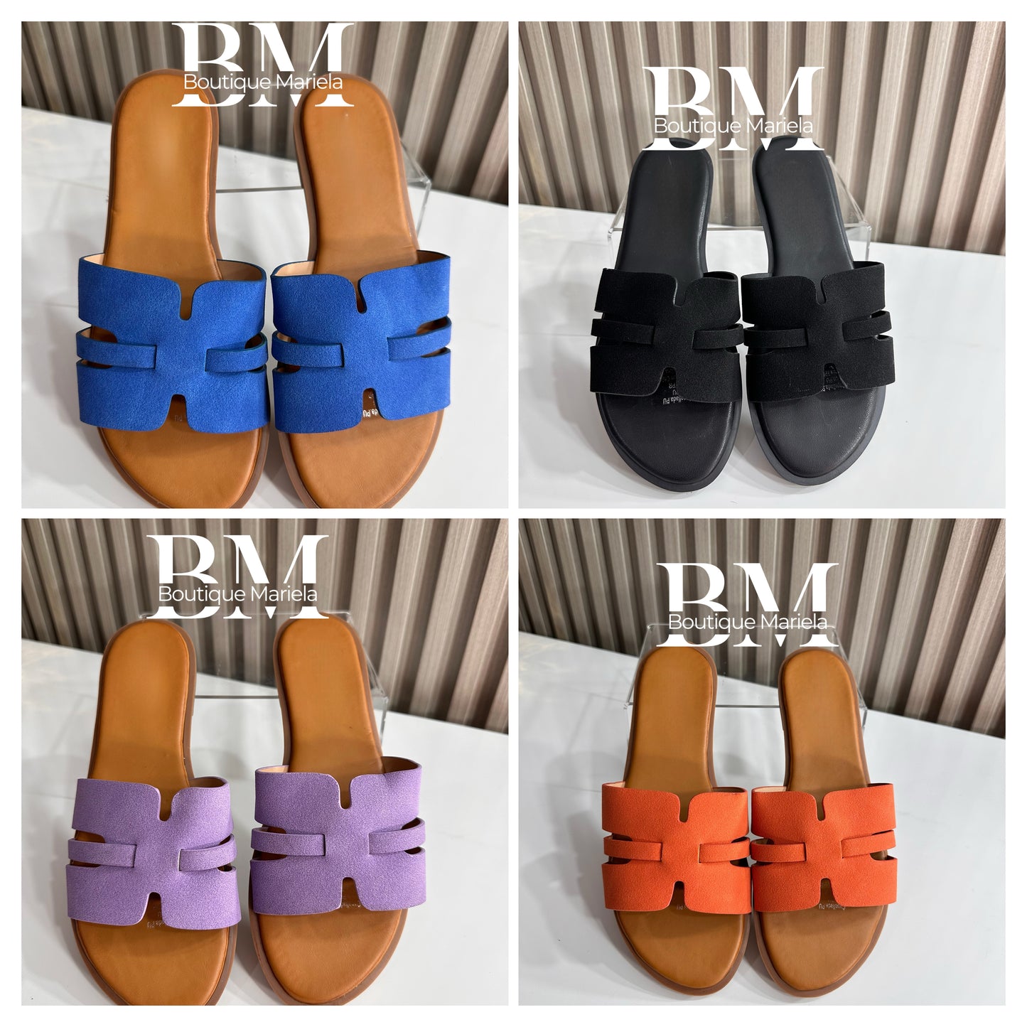 Sandalias Planas Naranja