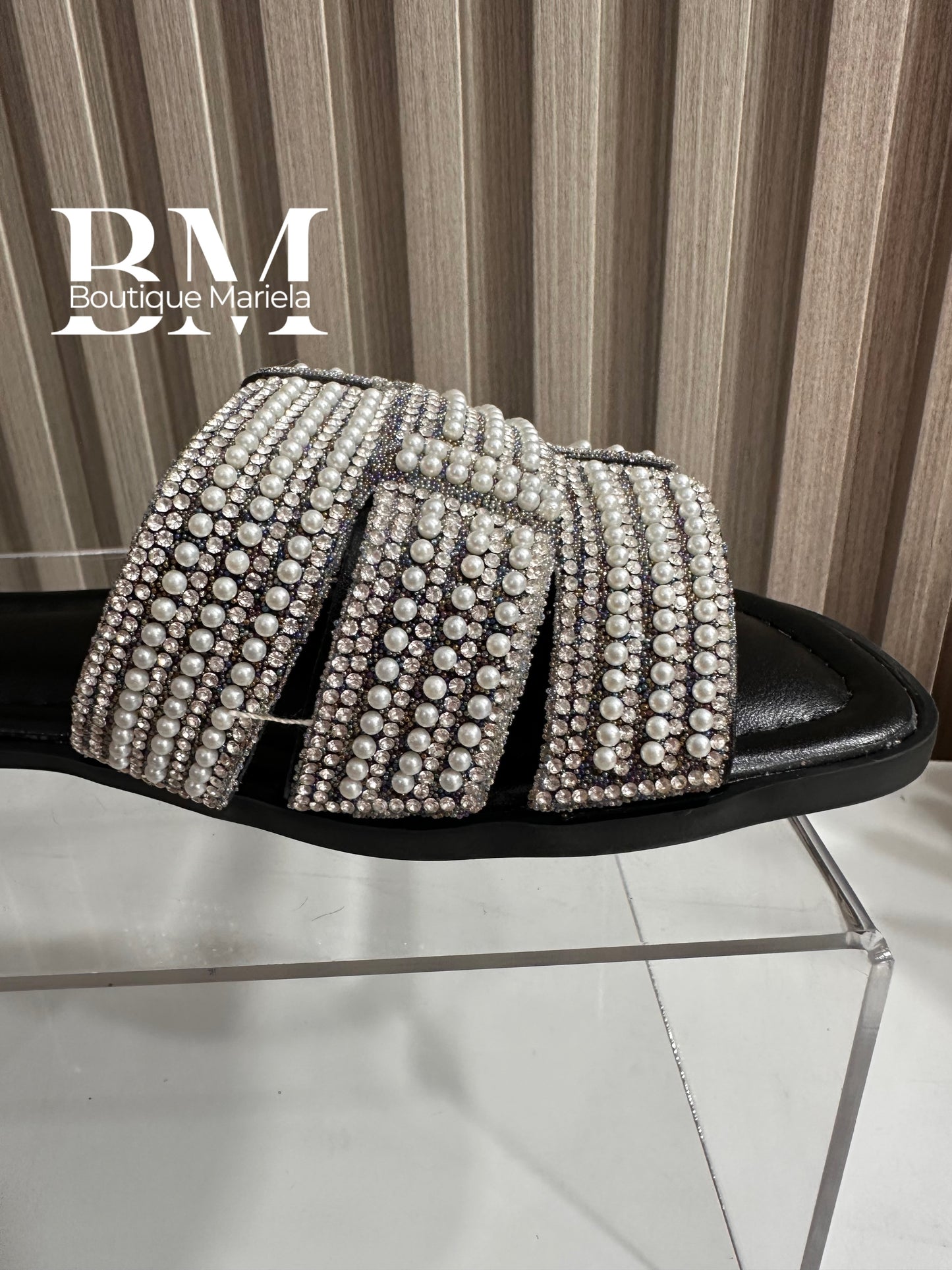 Sandalias Perlas