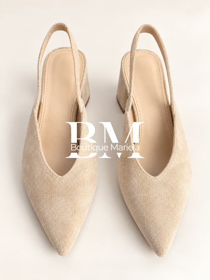 Puntas Gamuza Beige