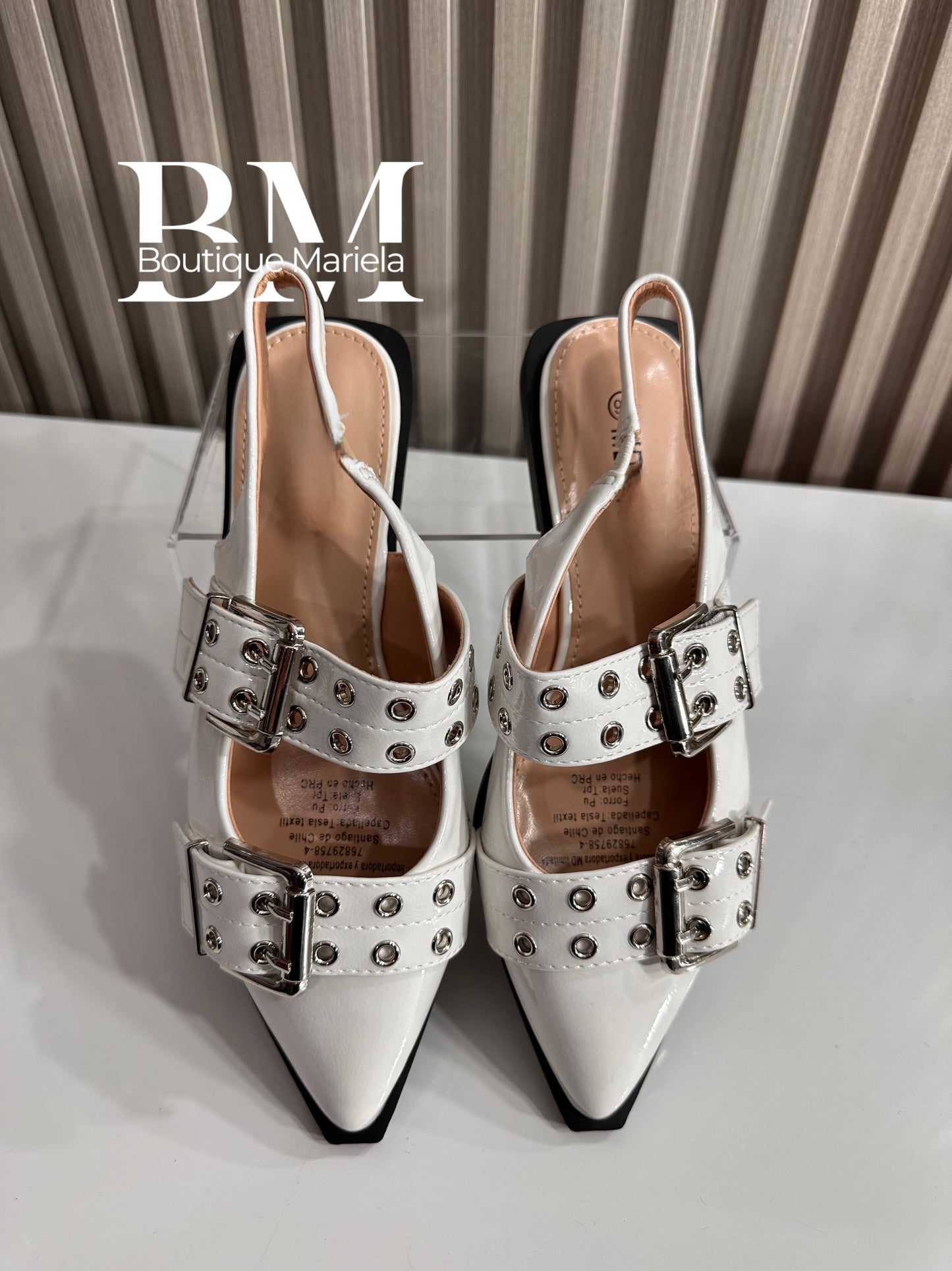 Sandalias Hebilla blanco 2509