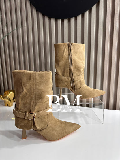 Botas Hebilla Khaki