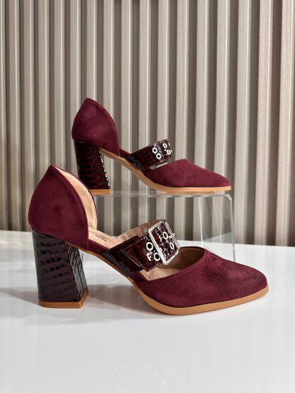 Puntas con talón Burdeo