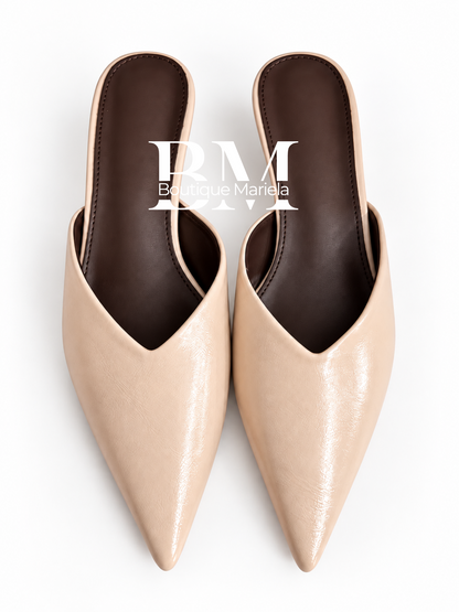 Puntas Beige Satinado