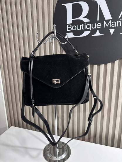 Bolso Agamuzado Negro