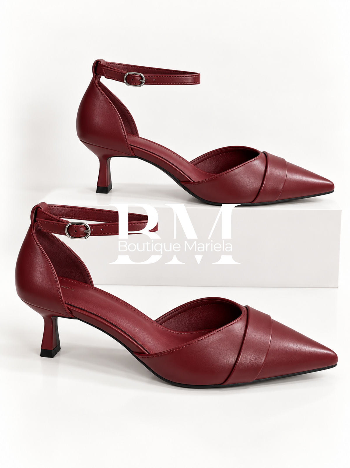 Sandalias Tobilleras Burdeo