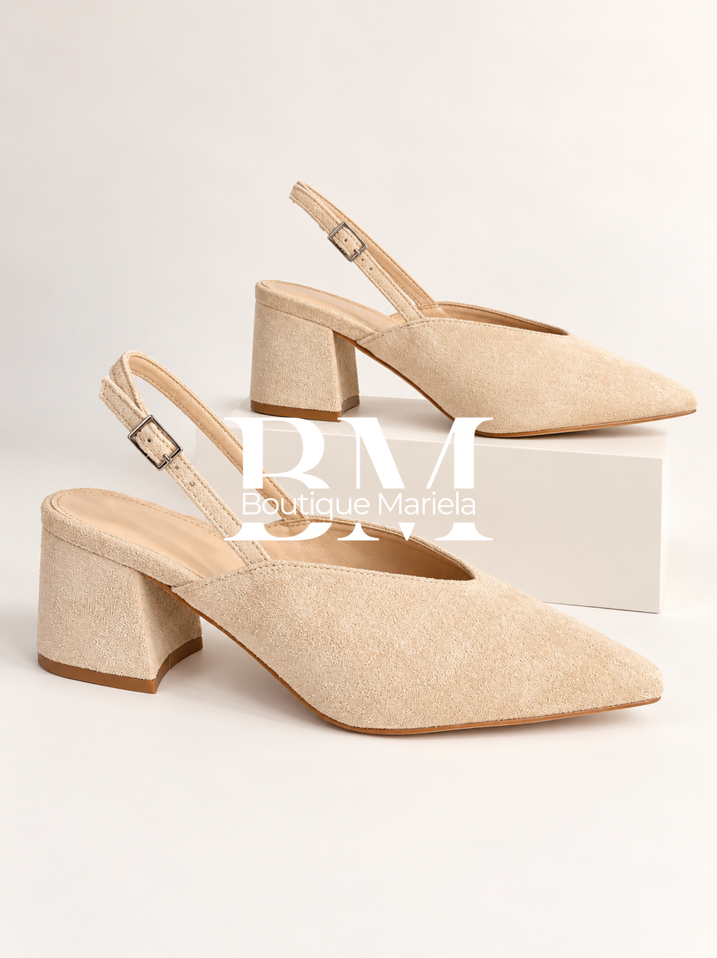 Puntas Gamuza Beige