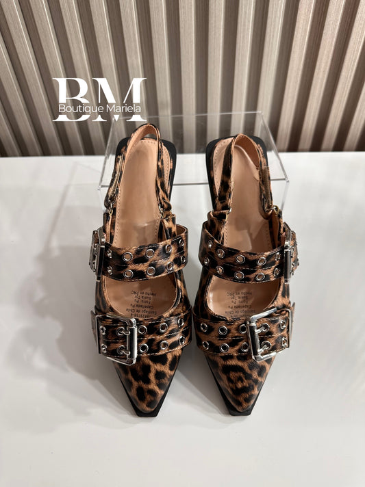 Sandalias Hebilla  Print 2507