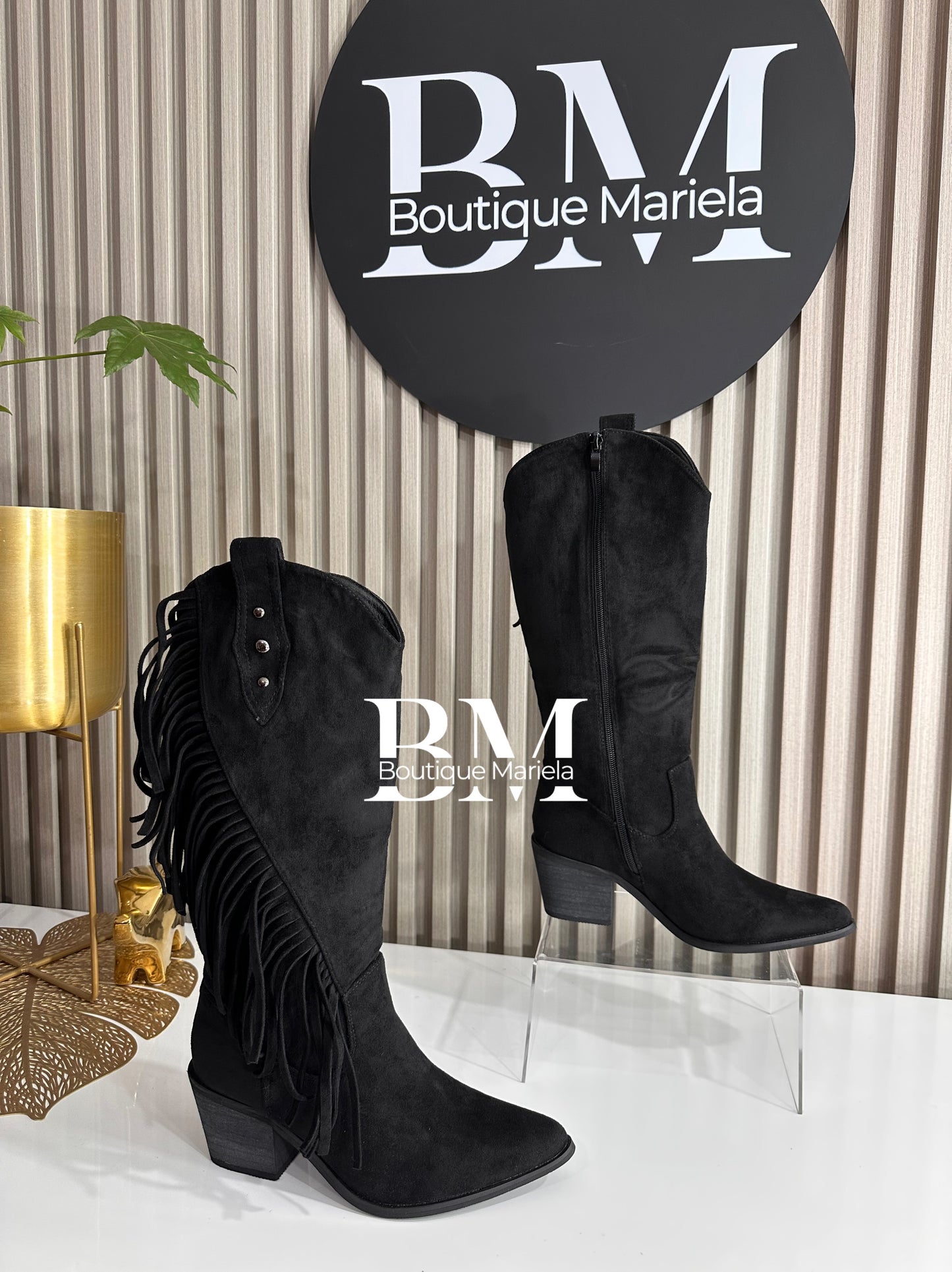 Botas Texanas Flecos