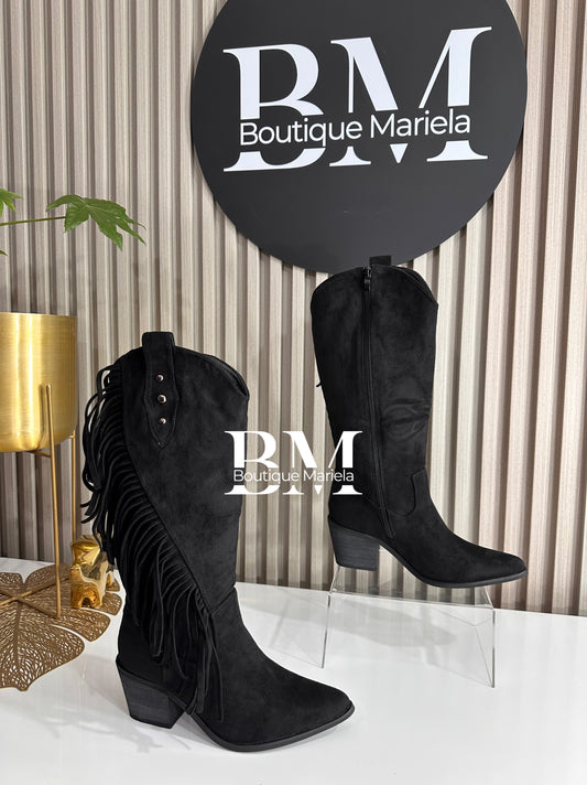 Botas Texanas Flecos