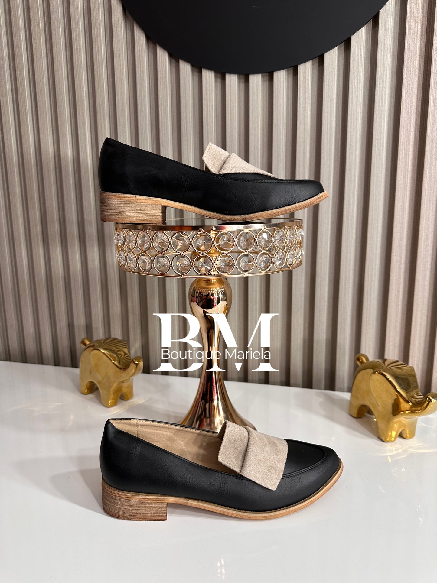 Mocasines Negro