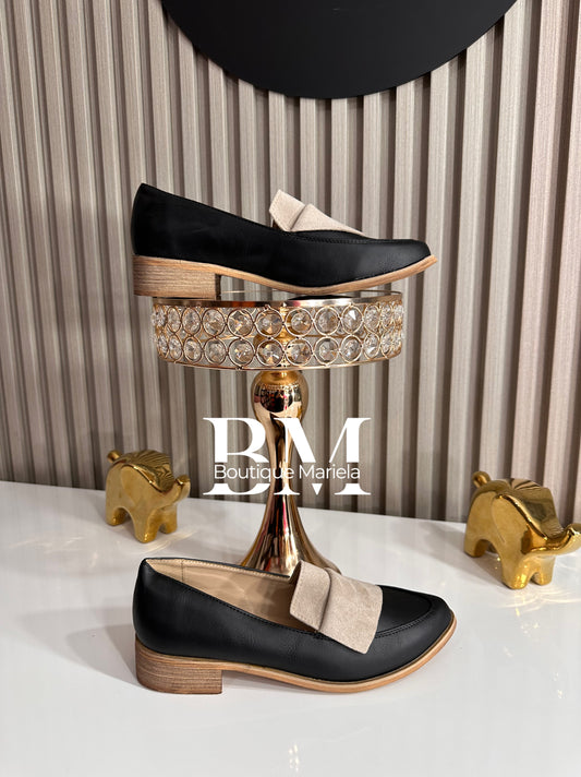 Mocasines Negro