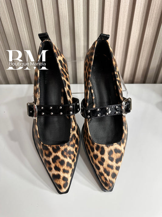 Zapatos punta Print