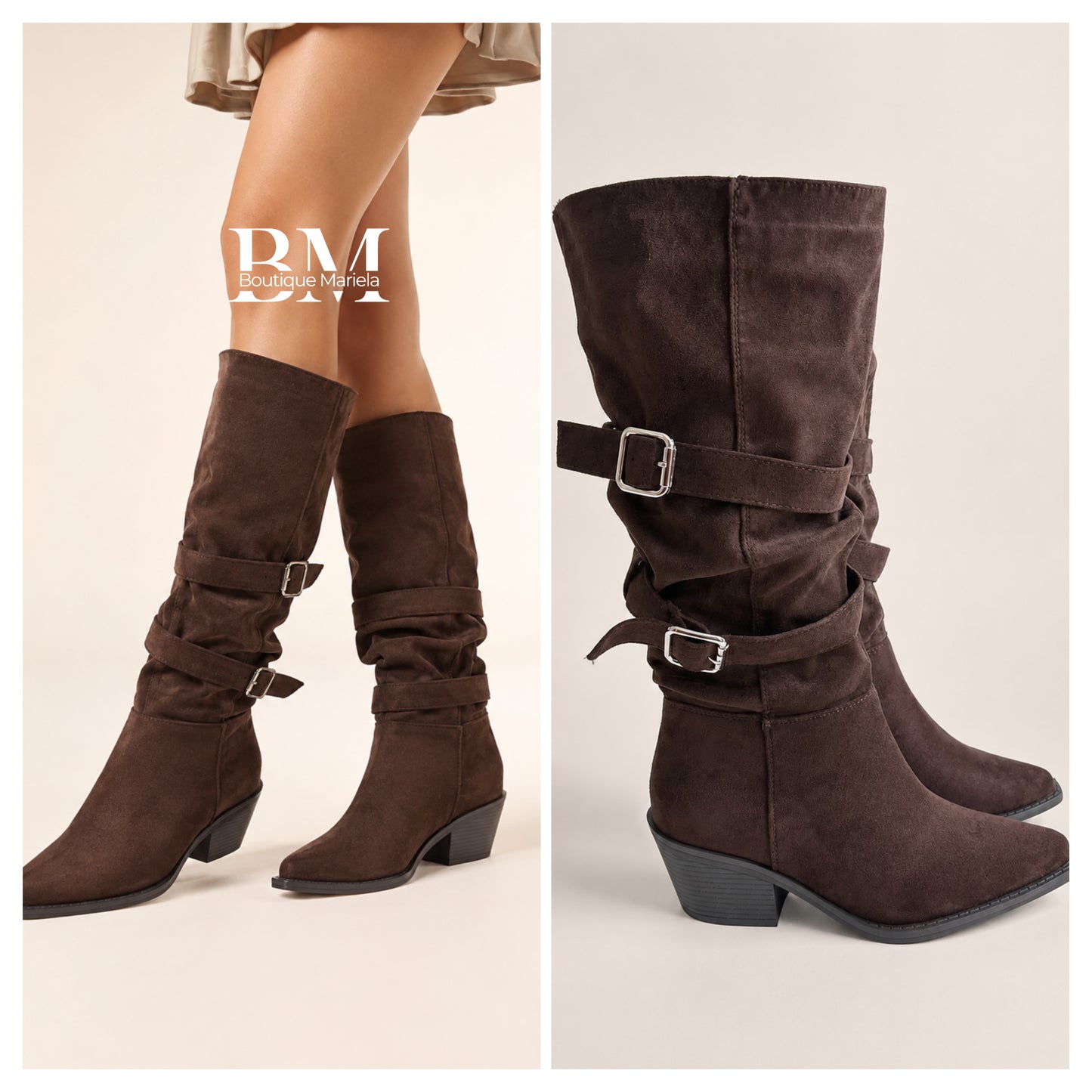Botas Camila Chocolate