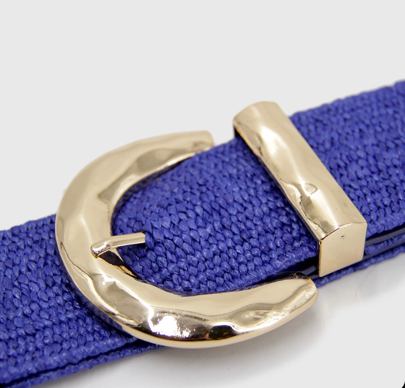 Cinturón Rafia Elasticado