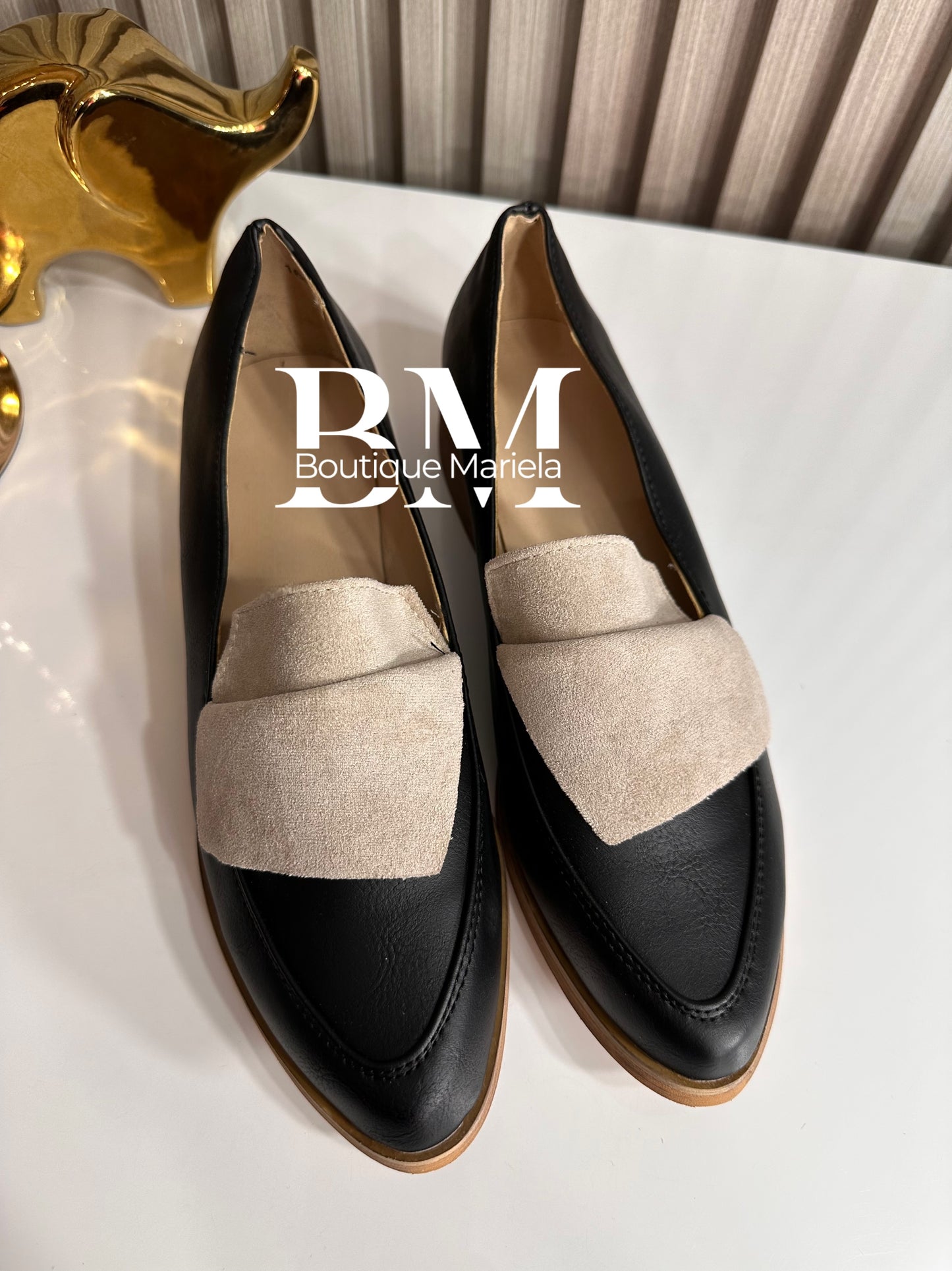 Mocasines Negro
