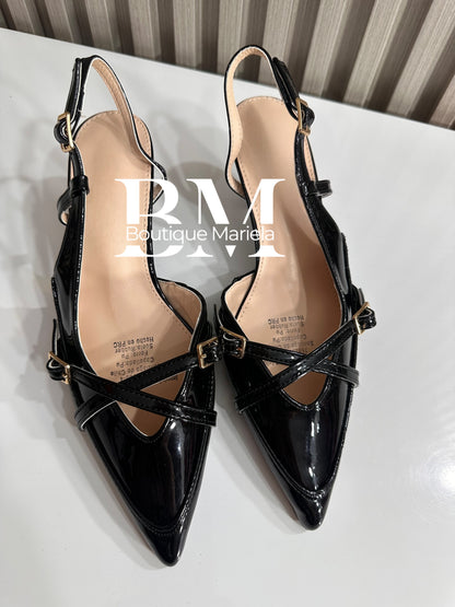 Stilettos Negro Charol