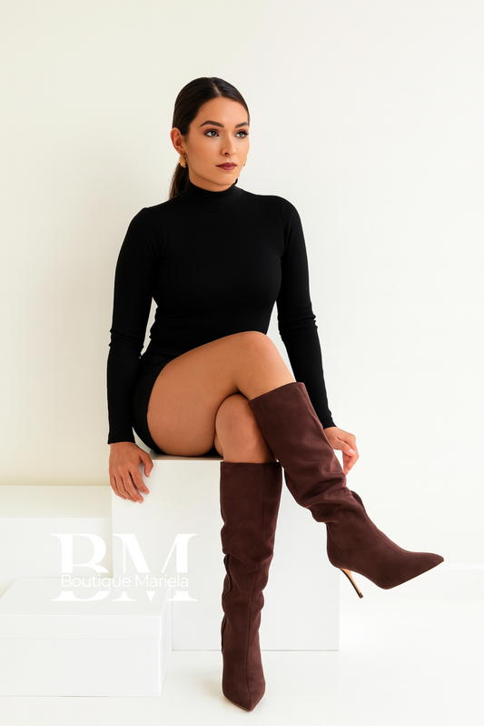 Botas Textil Chocolate