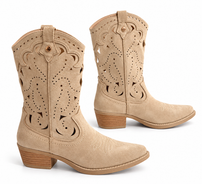 Botas Caladas Beige