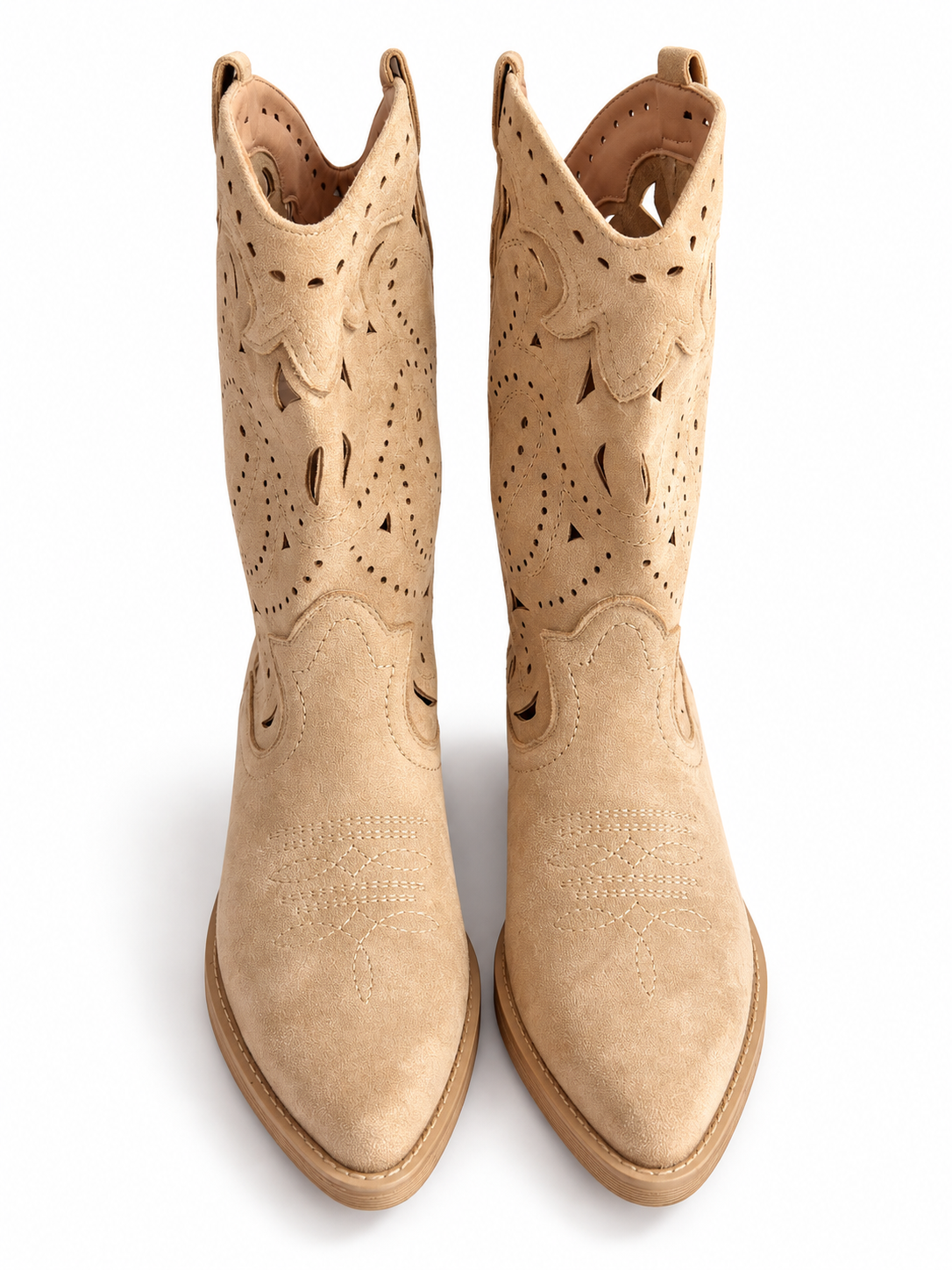 Botas Caladas Beige