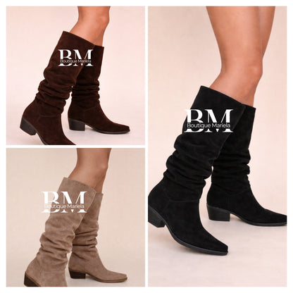 Botas Largas Chocolate
