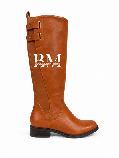 Botas Camel Elasticada