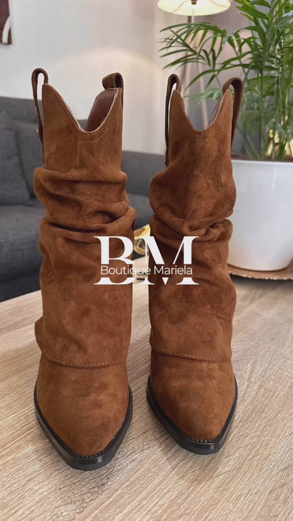 Botas Camel Texana