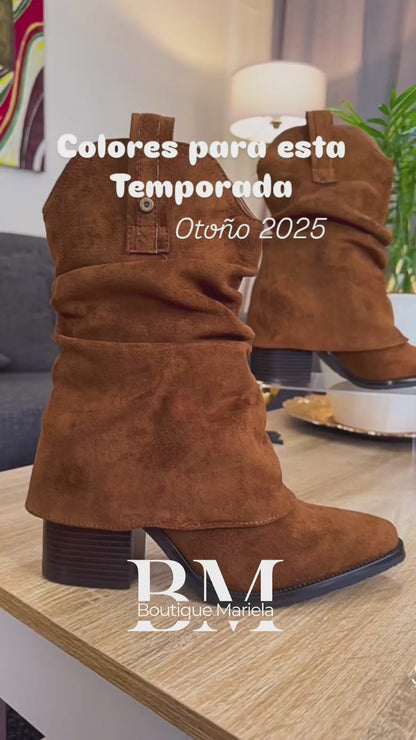 Botas Camel Texana