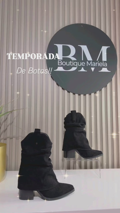 Botas Texanas Tipo gamuza