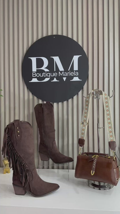 Botas Texanas Flecos